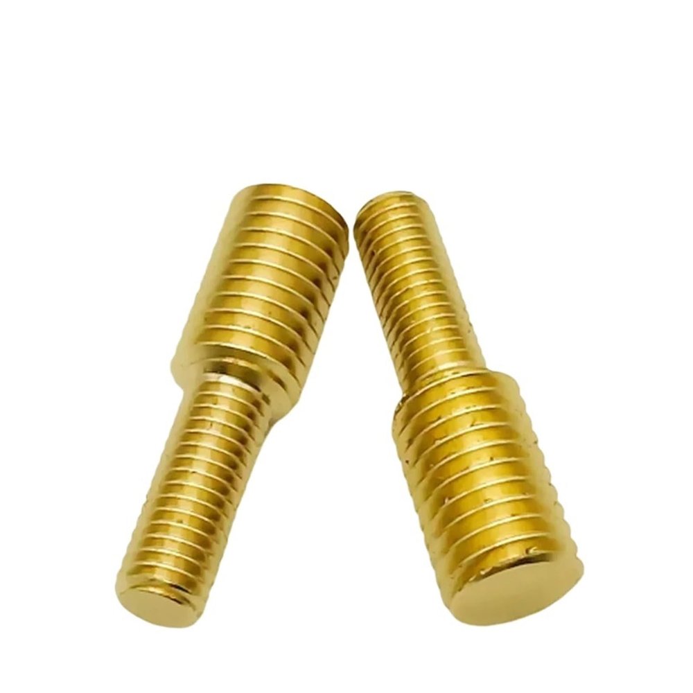 3/5-Piece Brass Reducing Screws, M6x25 to M12x25, Double-Ended Camera Adapter Bolts