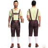 Men's Bavarian Knee-Length Lederhosen view 1