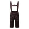 Men's Bavarian Knee-Length Lederhosen view 2