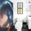 PAZZK Magical Tree Landscape Shower Curtain, 72 x 72 in view 2