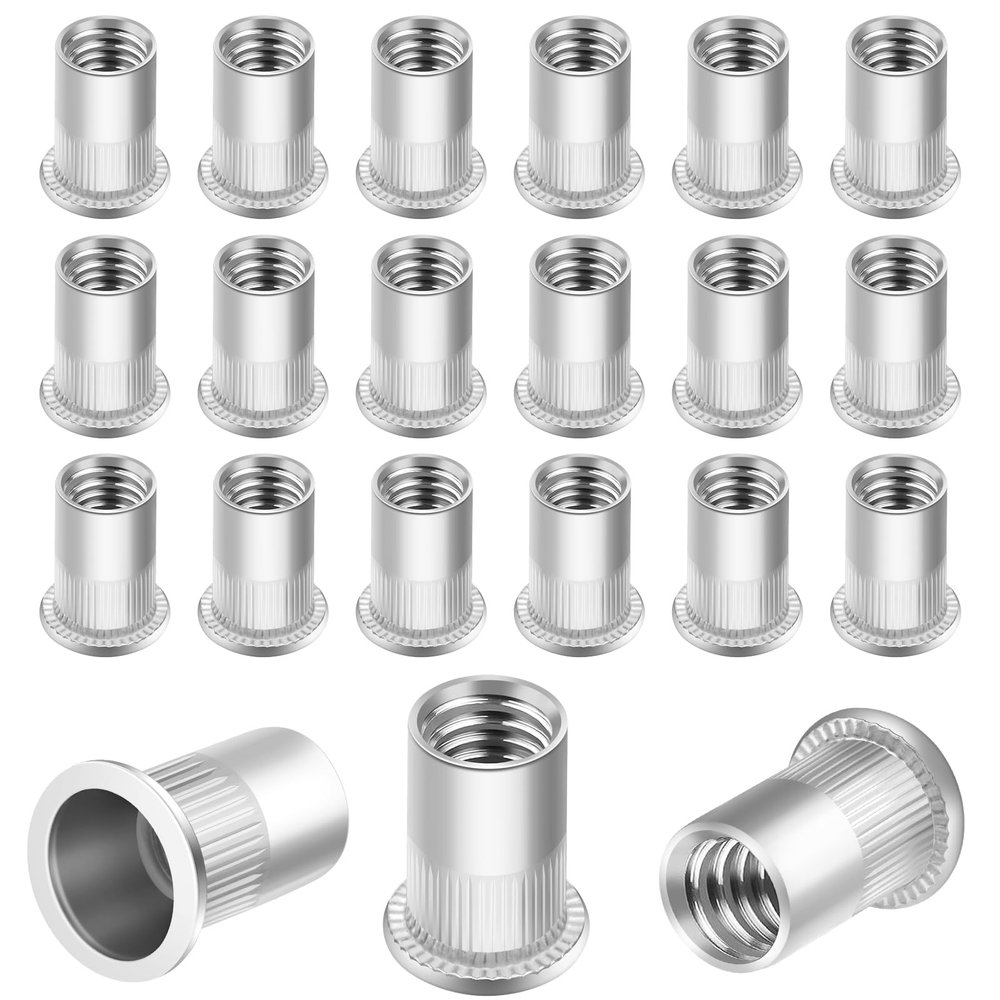 M3 Stainless Steel Rivet Nuts, 80-Piece Set