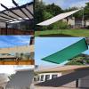 Square Waterproof Sun Shade Sail, 0.8 x 1.8 m, Beige view 2