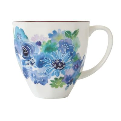Country-Style Porcelain Espresso Cup, 330 ml, Style B