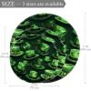 VAPOKF Round Saint Patrick’s Green Hat Rug, 70 cm view 2