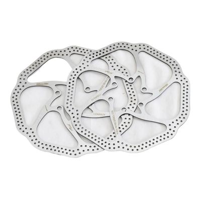 Stainless Steel MTB Road Bike Brake Rotor, 160 mm, 6-Bolt, with Screws (Color: 160 mm)
