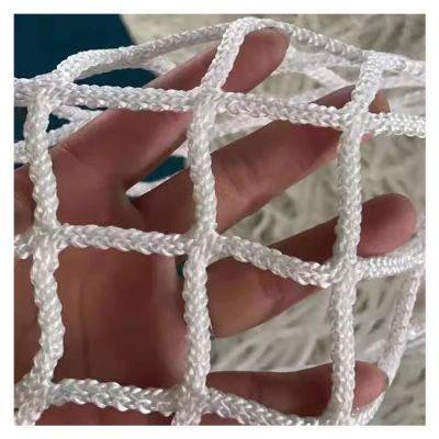DTVEW Climbing Net, 4 cm Mesh/5 mm Rope, Outdoor Stair Fall Protection and Playground Cargo Net, 4.5 x 6 m