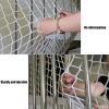 DTVEW Climbing Net, 4 cm Mesh/5 mm Rope, Outdoor Stair Fall Protection and Playground Cargo Net, 4.5 x 6 m view 2