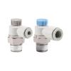 2-Pack AS1201F/AS2201F/3201F Speed Controllers with One-Touch Fitting, Meter-Out Throttle Valve view 1