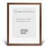 RahmenMax Skane Puzzle Frame 48.7 x 64.7 cm, Dark Walnut, White Backing, Anti-Glare Acrylic Glass view 1