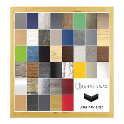 Skane MDF Picture Frame for 59 x 83 cm, Pine Decor with Acrylic Glass
