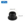 sourcing map Silicone Stoppers, 14 mm, Black, 10-Pack view 2