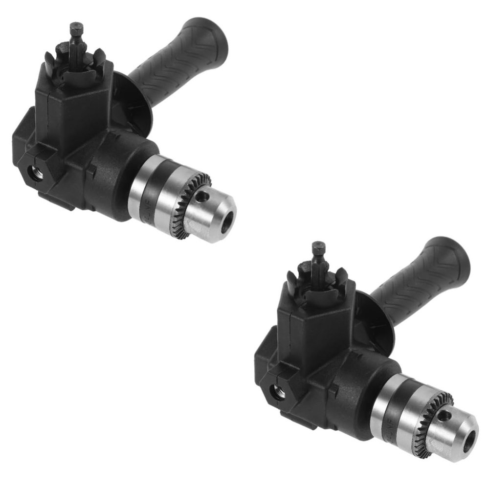 Gadpiparty 2-Piece Right-Angle Drill Attachment Set