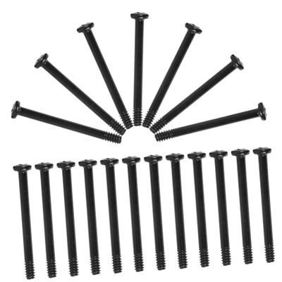 34 mm Metal Computer Fan Screws for Secure Mounting, 50-Pack