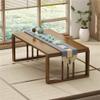 CAFIEDR 80 cm Folding Japanese-Style Tatami Tea Table view 1
