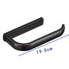 Black Brass Bathroom Hardware Set with Towel Rack and Accessories view 2