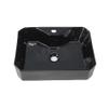 LAPADULA Ceramic Bathroom Vessel Sink with Faucet Hole view 1