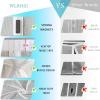 Magnetic Window Insect Screen, 165 x 140 cm, White view 2