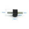 YJANZP Rubber Isolator Mounts, 12 Pack, M5 x 12 mm view 2