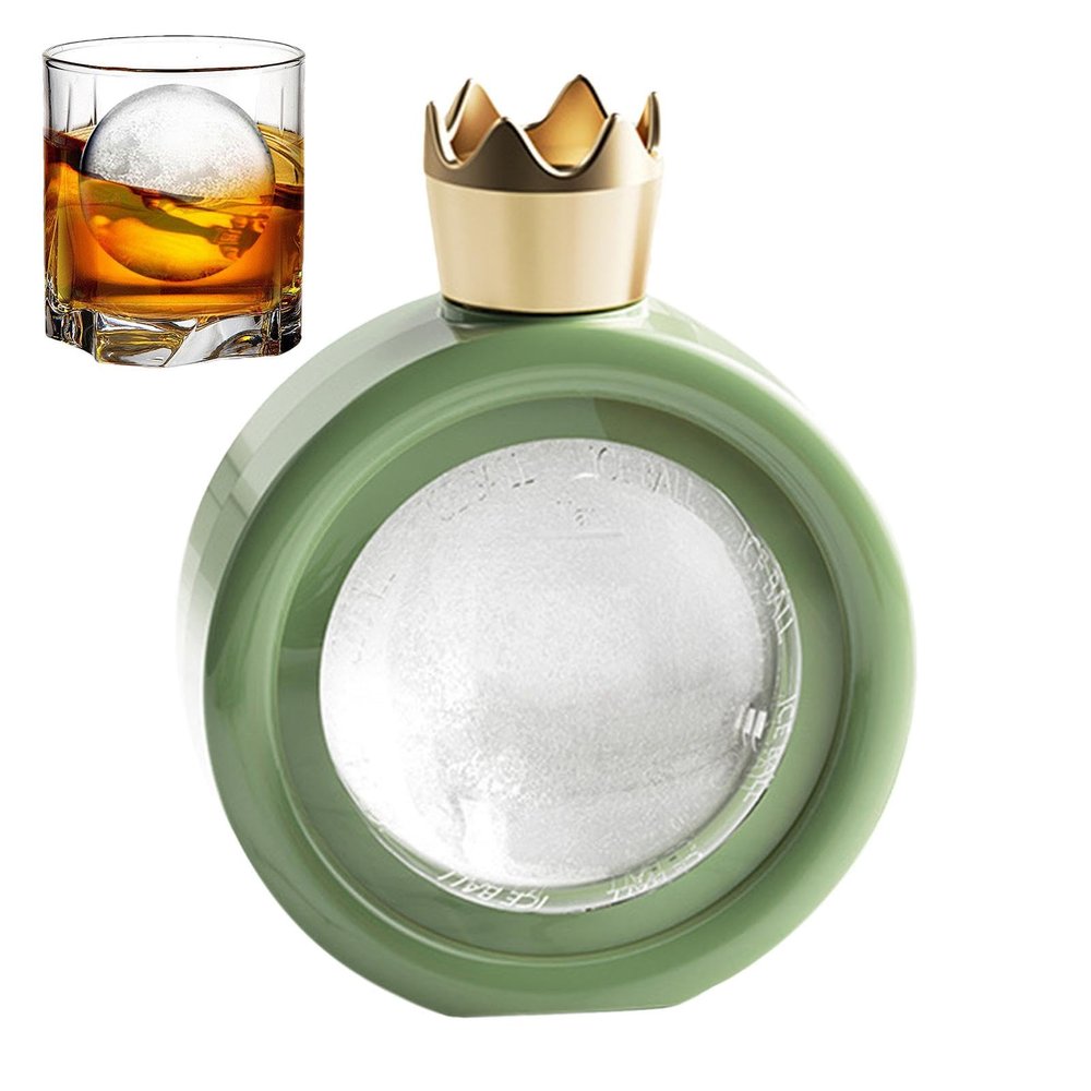 Round Silicone Ice Cube Mold for Whiskey