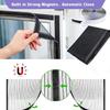 Magnetic Insect Screen Door, Various Sizes, White view 3
