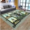 PASPRT Cartoon Anchor Print Area Rug for Living Room, Bedroom, Kids' Room, Hallway, Balcony, Non-Slip Mat, 80 x 150 cm view 1