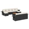 Festnight XXL Outdoor Rattan Lounge Set with Storage view 2