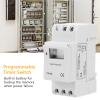 THC15A 220–240 VAC 20 A Digital Programmable Timer for Street Lighting, Water Heaters, Sprinklers, and Agricultural Equipment view 3