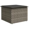Festnight 2-Seater Outdoor Rattan Sofa with Storage view 4