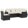 Festnight Outdoor Rattan Modular Lounge Sofa Set with Storage view 2