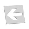 Signaltique.biz France Floor Marking Stencil, Straight Arrow, PVC 5 mm, 600 × 600 mm view 2