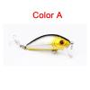 Comcapy Crankbait Fishing Lure, 50 mm, 3.6 g, 3D Eyes, Color A view 2