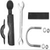 XXHNBF U-Bolt 0.43" to 1.06" Motorcycle Handlebar Mount, 1" Ball U-Bolt Base Kit view 1