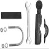 XXHNBF U-Bolt 0.43" to 1.06" Motorcycle Handlebar Mount, 1" Ball U-Bolt Base Kit view 4
