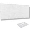 Balcony Privacy Screen with Eyelets, 30 x 900 cm, White view 1