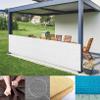 Balcony Privacy Screen with Eyelets, 30 x 900 cm, White view 2