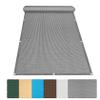Rectangular Shade Sail 1.3 x 3.5 m, HDPE, Gray view 1