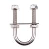 HTFKFW M10 Boat U-Bolt, Marine-Grade 316 Stainless Steel, Replacement for Mounting view 1