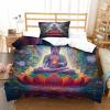 Buddha 2-Piece Duvet Cover Set, Soft Hypoallergenic Wrinkle-Free Microfiber, with Zippered Pillowcase view 2