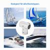 22 mm Stainless Steel 3-Way T-Piece Connector for Boats view 4