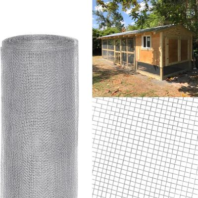 Yoeoefuo 304 Stainless Steel Wire Mesh, 8 Mesh, 1 x 13 m