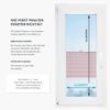 Estika Self-Adhesive Pleated Blind 85 x 230 cm, Pink view 3
