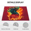 Phoenix Absorbent Microfiber Dish Drying Mat, Reversible and Non-Slip, 45.7 x 61 cm view 3