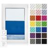 Estika Self-Adhesive Pleated Blind 120 x 200 cm - Blue - No-Drill Window Blind view 1