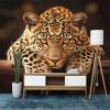 Leopard Pattern Animal Photo Wallpaper, Multicolor, 400 x 280 cm view 1