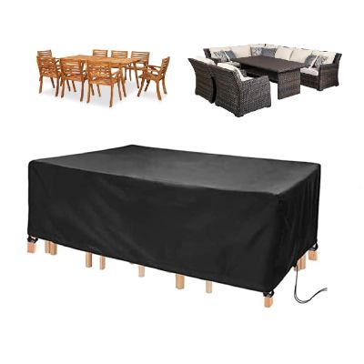 Outdoor Furniture Cover 110 x 81 x 30 in, Waterproof Cover for Rectangular or Square Furniture Sets