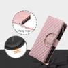 Glitter PU Leather Wallet Case for OPPO A17 4G/A17K, Pink view 4
