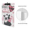 Cute Panda Hanging Clipboard, Hardboard Clip for Paper Documents view 3