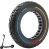 VOLOHAS 10x2.125 Solid Tires, 10-Inch 250x54 Puncture-Proof Replacement Tires for Electric Scooters, 36 mm Slot Width, for 34–36 mm Wide Wheels (Colorful, 1 Piece) view 1