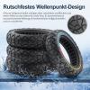 VOLOHAS 10x2.125 Solid Tires, 10-Inch 250x54 Puncture-Proof Replacement Tires for Electric Scooters, 36 mm Slot Width, for 34–36 mm Wide Wheels (Colorful, 1 Piece) view 4