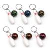 AORHOFJ 6-Piece Mini Bowling Ball Keychain Set view 1
